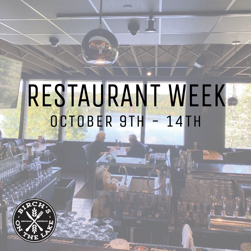 Restaurant Week October 9th-14th